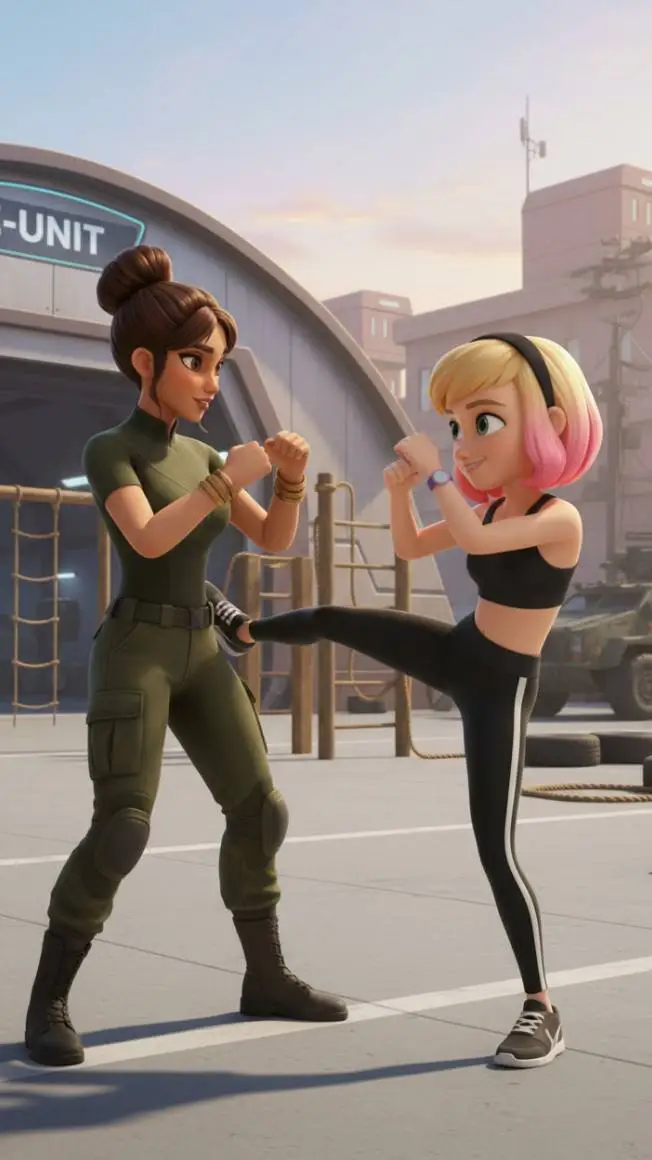 ai character: Jen Scotts  background