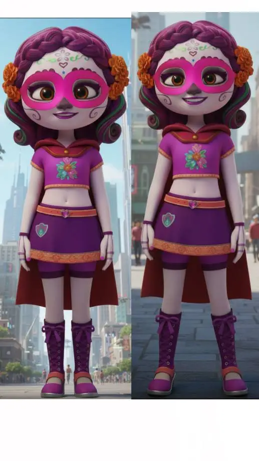 ai character: Jen Scotts  background