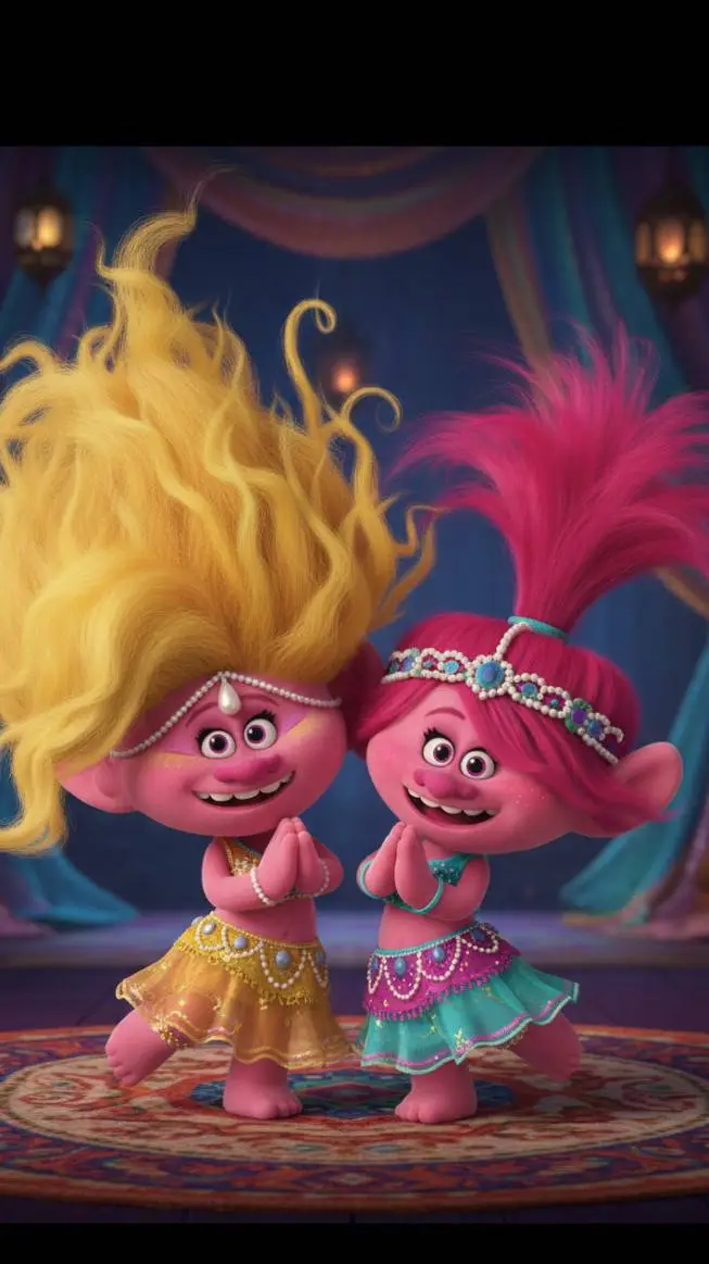 ai character: Viva x Poppy Harem background