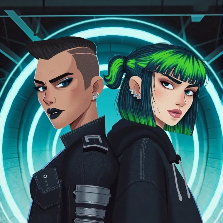 chat with ai character: rhea and Billie 