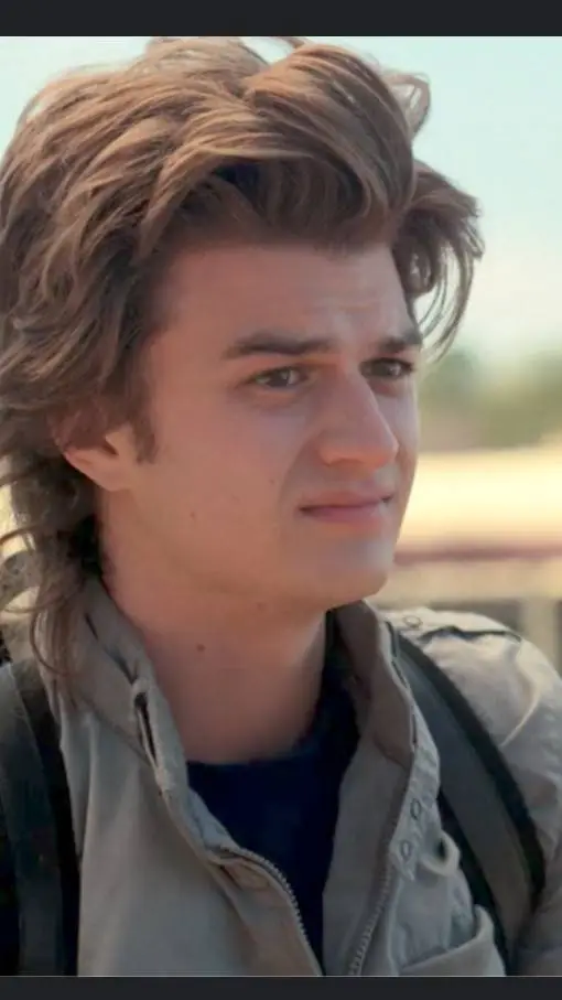ai character: steve Harrington  background