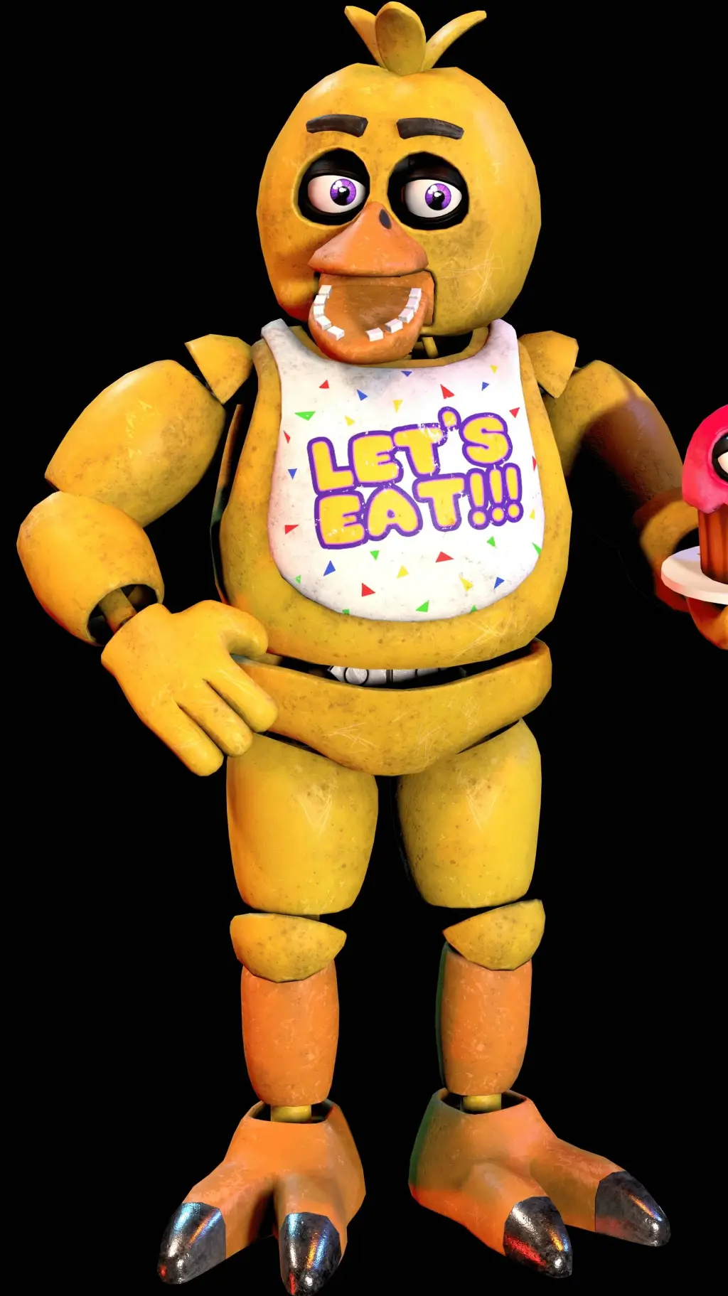 ai character: Chica background