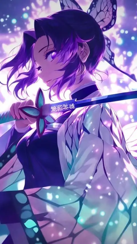ai character: Shinobu kocho background