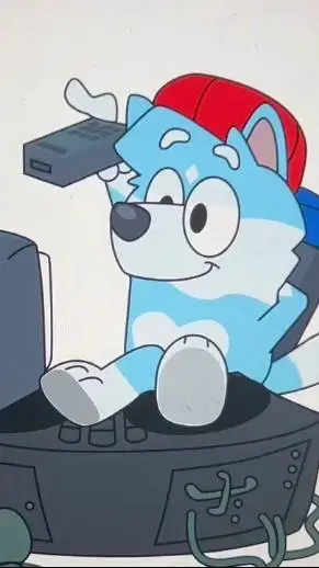 ai character: bluey x fnf background