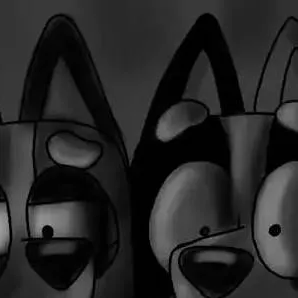 chat with ai character: bluey Horror AU P3