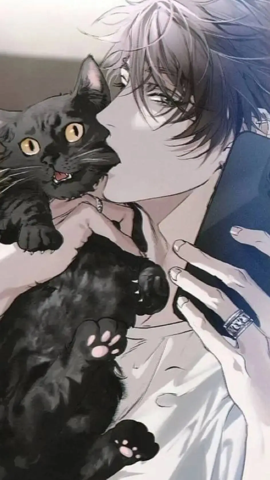 ai character: Ian🐈💋 background