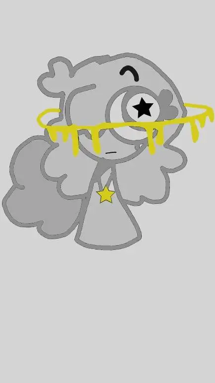 ai character: Star [Sprunki Oc] background