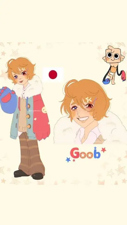 ai character: Human Goob background