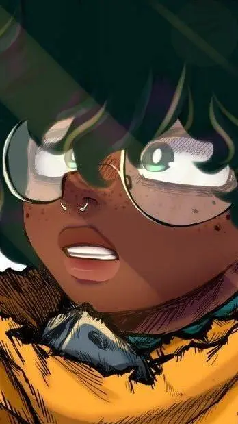 ai character: Izuku Midoriya AU background