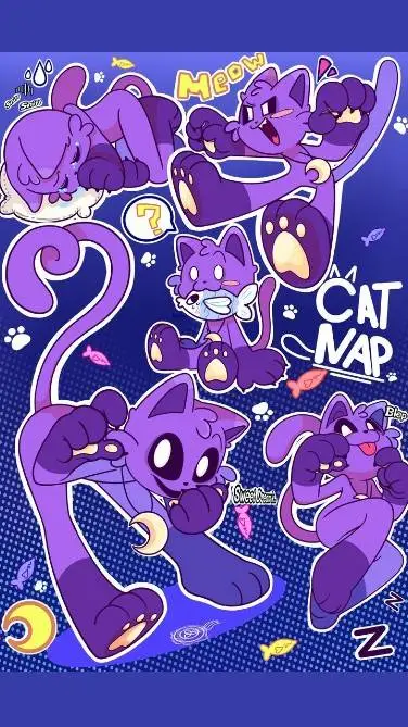 ai character: CatNap background
