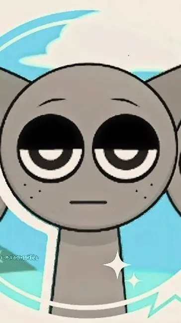 ai character: Gray background