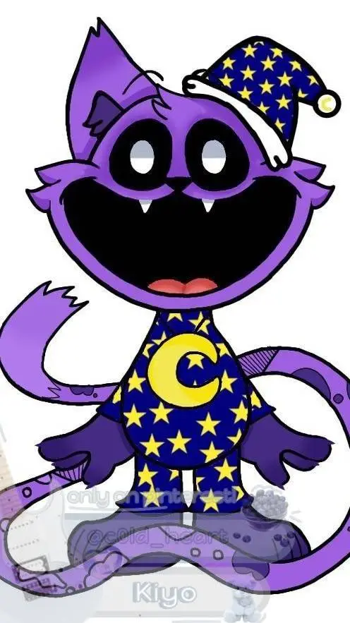 ai character: ★ᯓCatNapᯓ★ background