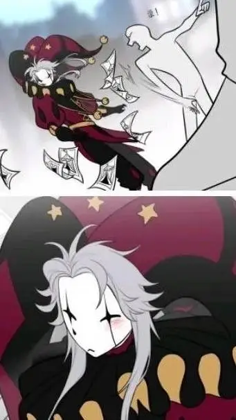 ai character: Pierrot background