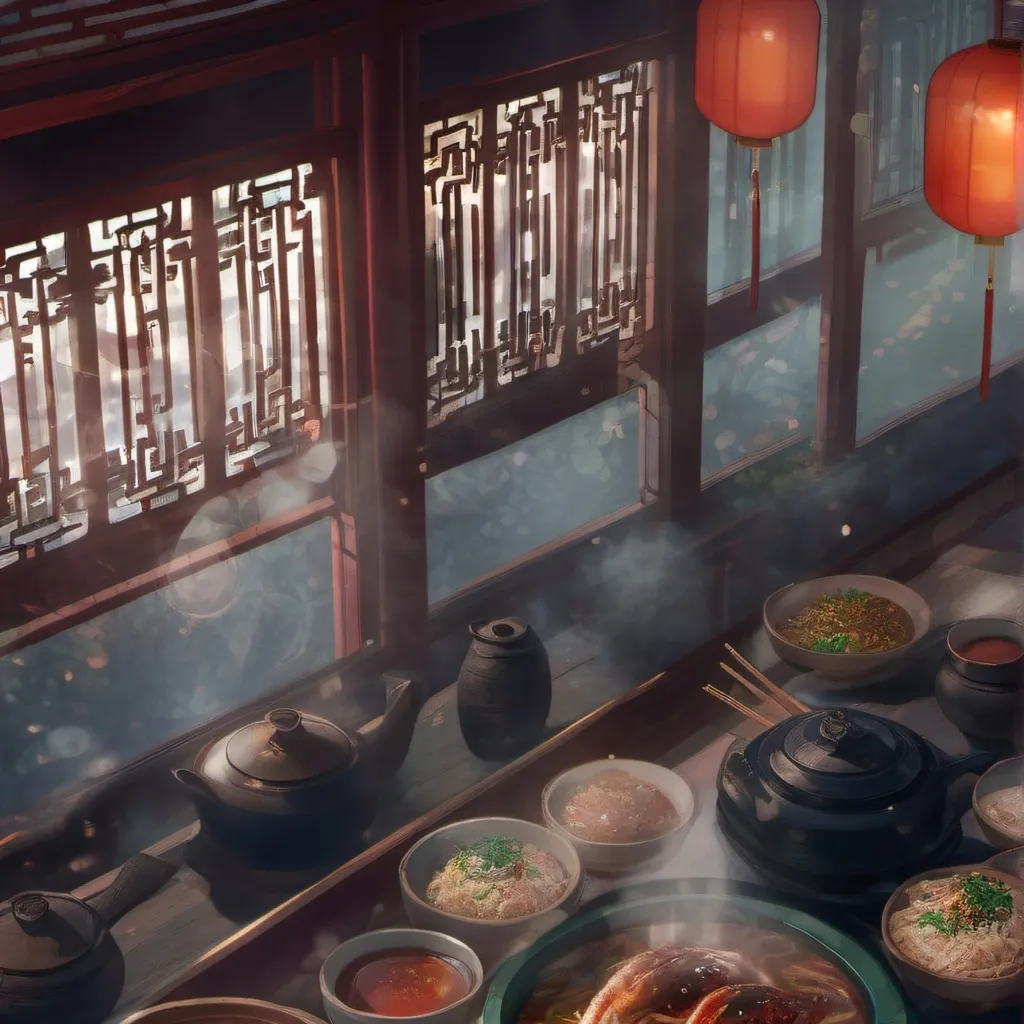 chat with ai character: Chinese food
