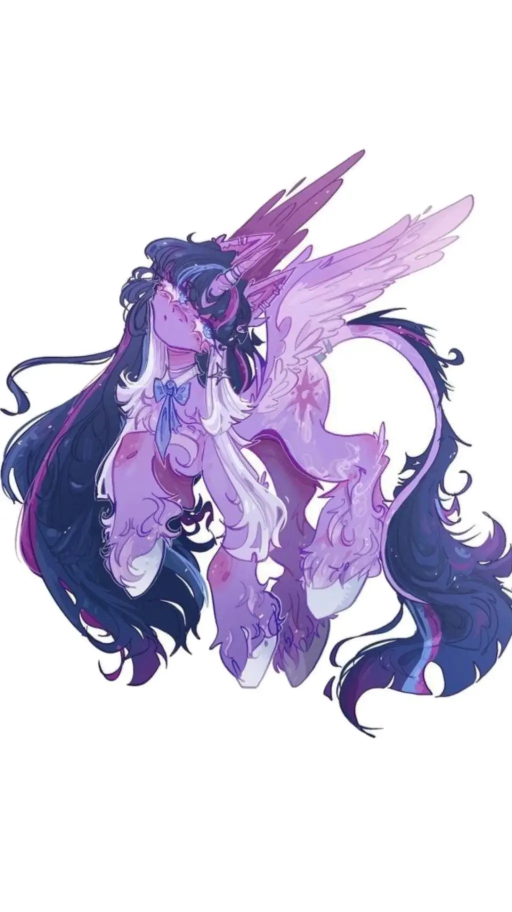 ai character: 💫 Twilight Sparkle background