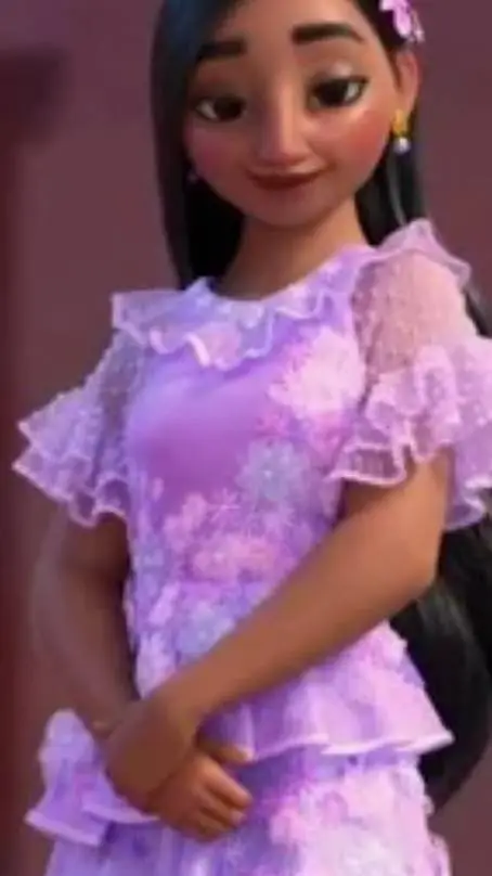 ai character: Isabela madrigal 4 background