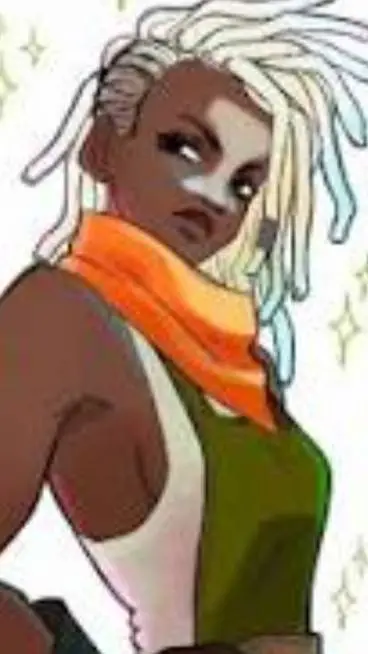 ai character: EKKO LIL SISTER background