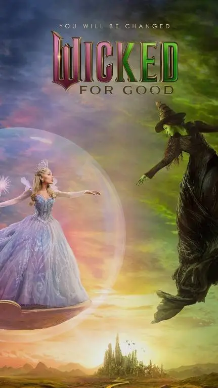 ai character: wicked:FOR GOOD🥹 background