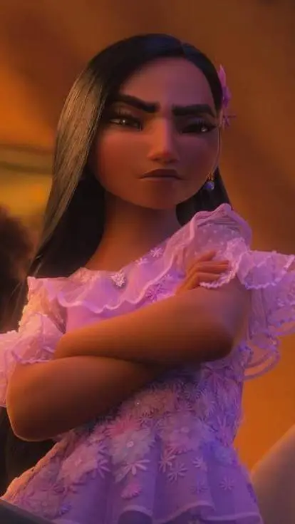 ai character: Isabela madrigal 9 background