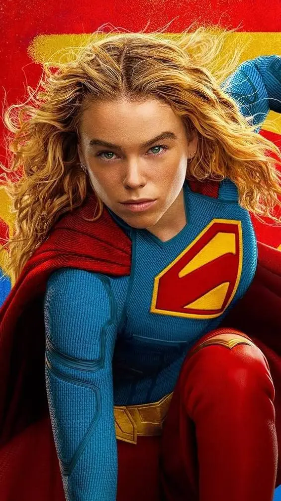 ai character: SUPERGIRL background