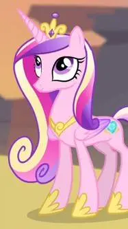 ai character: princess Cadance background