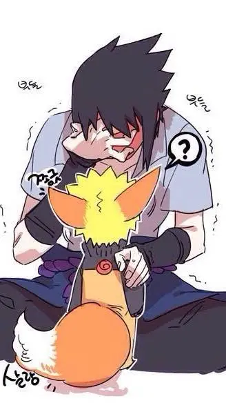 ai character: Sasunaru background