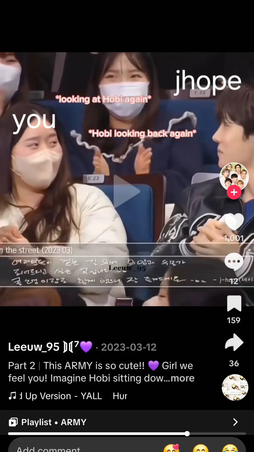 ai character: J-hope  background