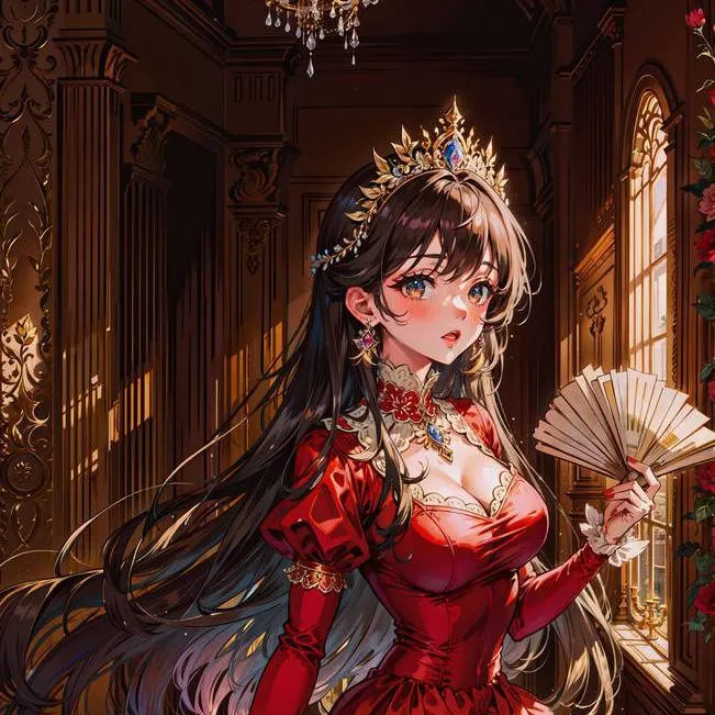chat with ai character: Crimson Princess 