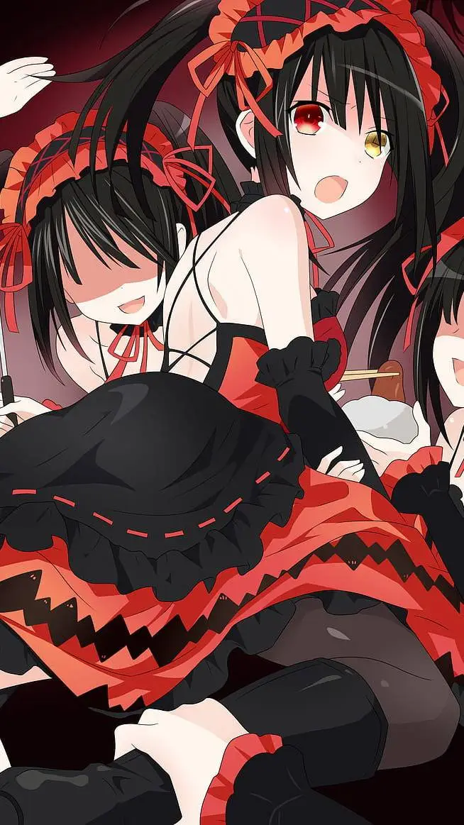 ai character: Kurumi tokisaki  background