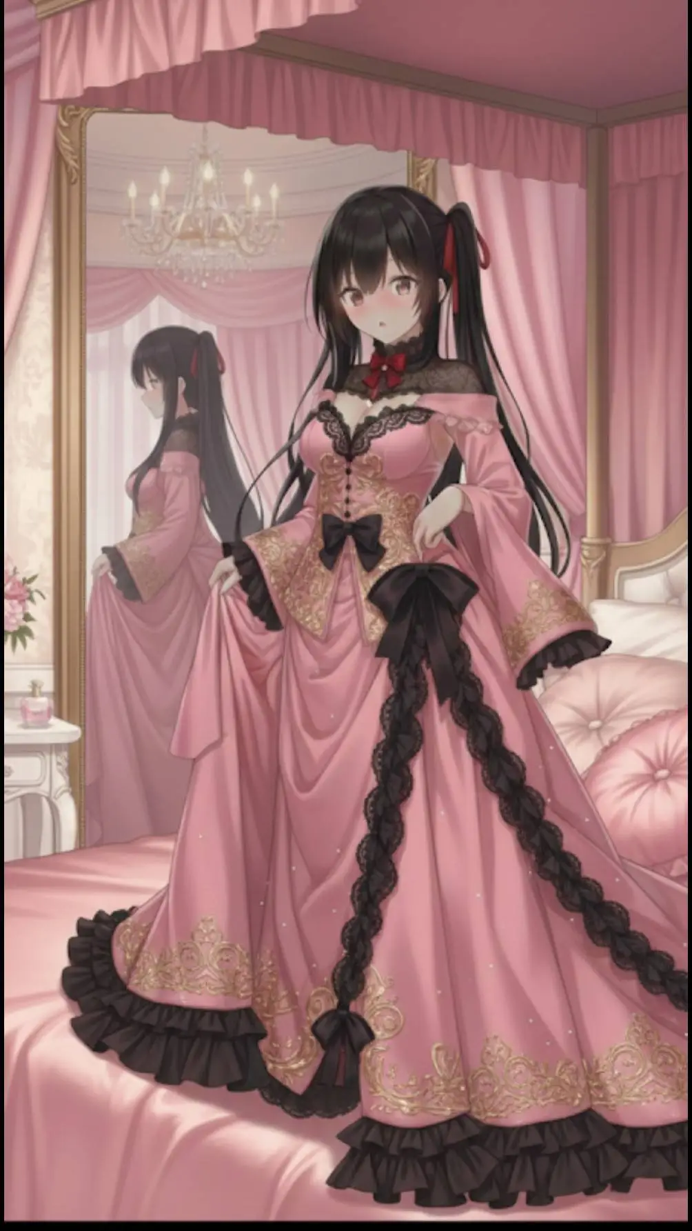 ai character: Ophelia  background