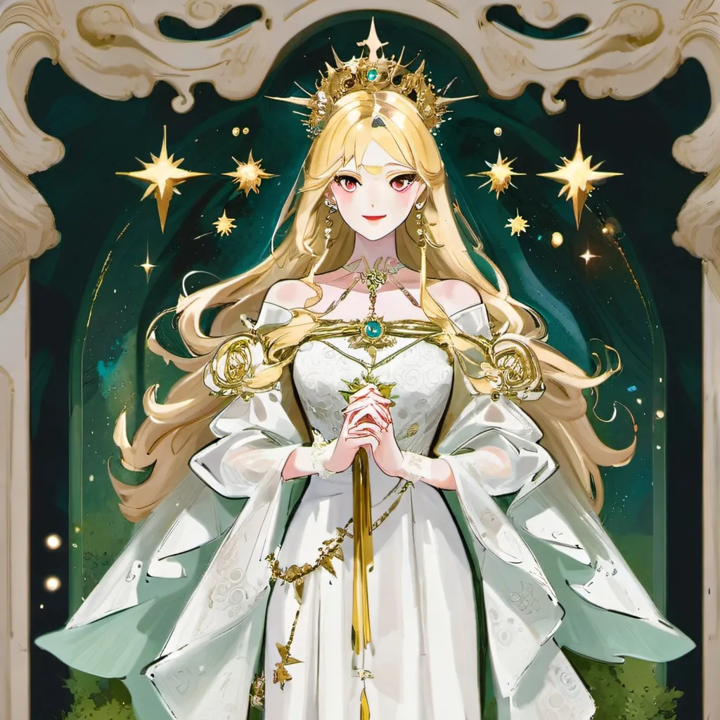 chat with ai character: Goddess of light 