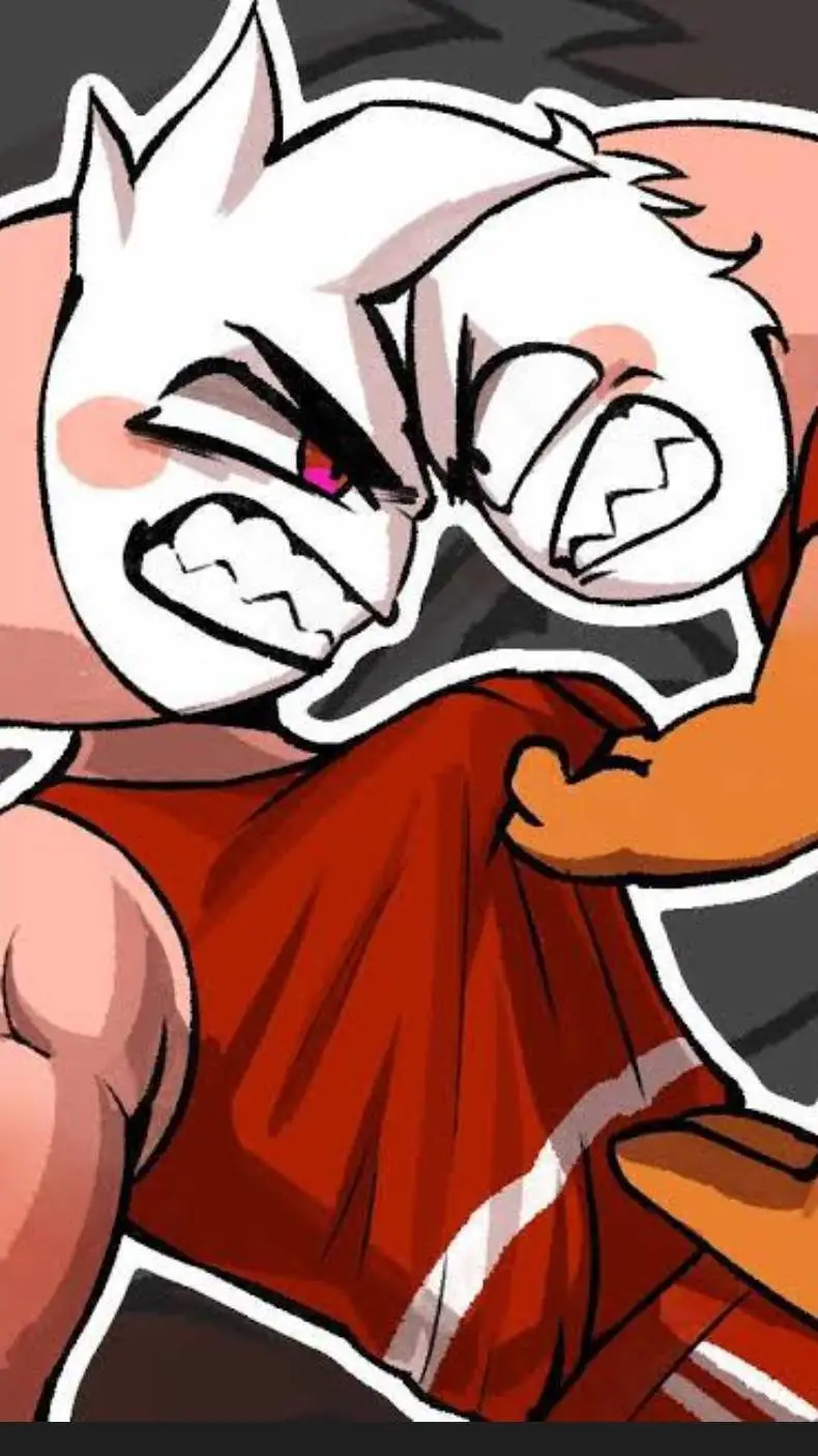 ai character: buff shrimpo background