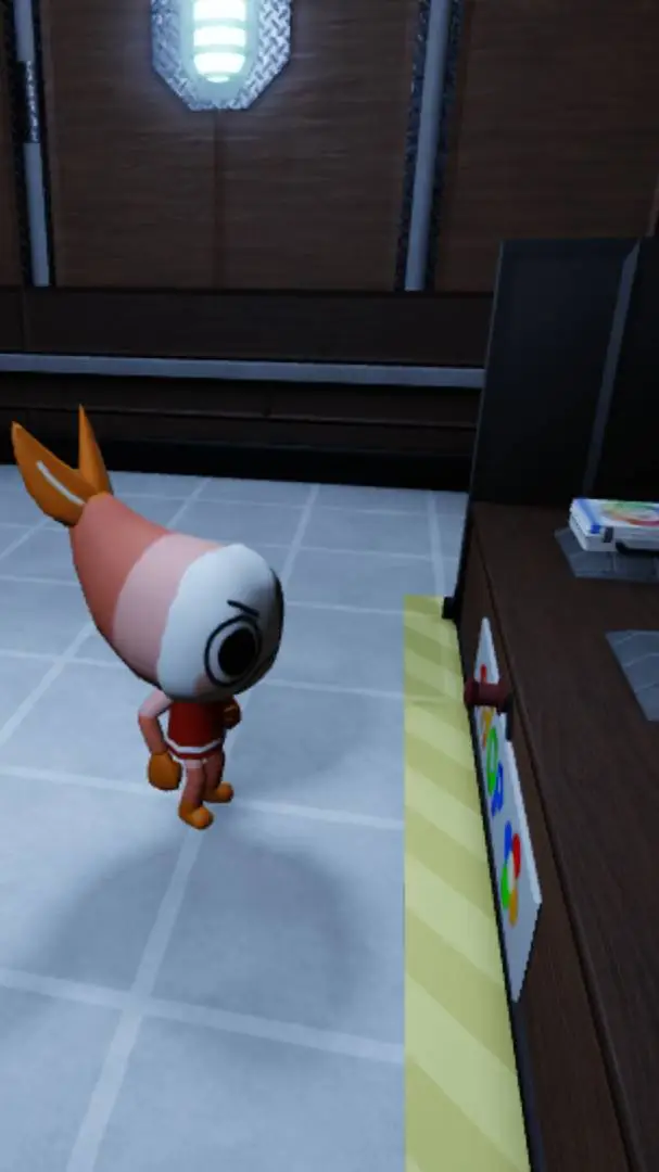 ai character: buff shrimpo background