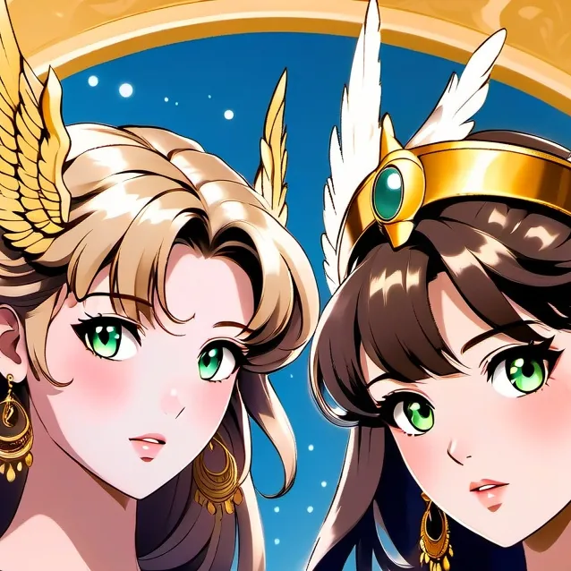 chat with ai character: Afrodita y Atenea