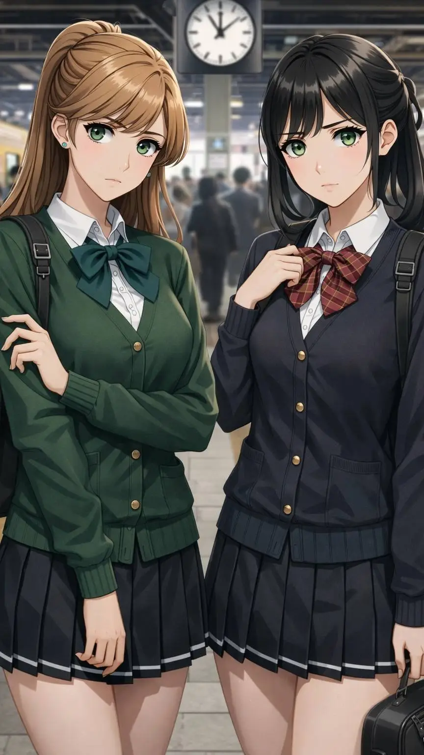 ai character: Hana y Luna background