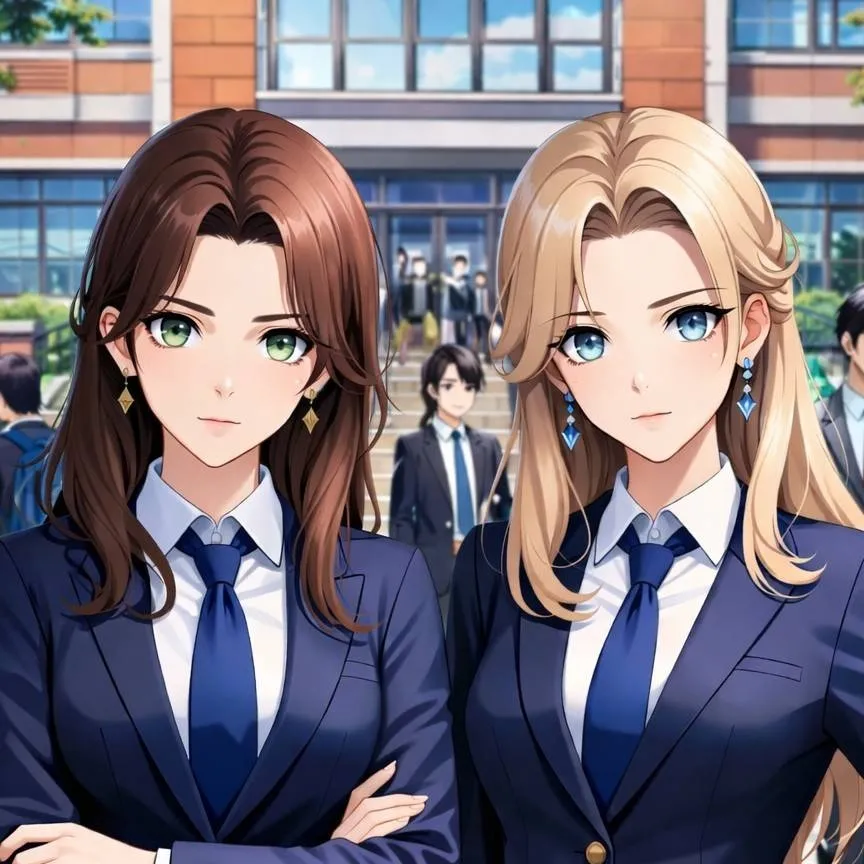 chat with ai character: Akane y Nina