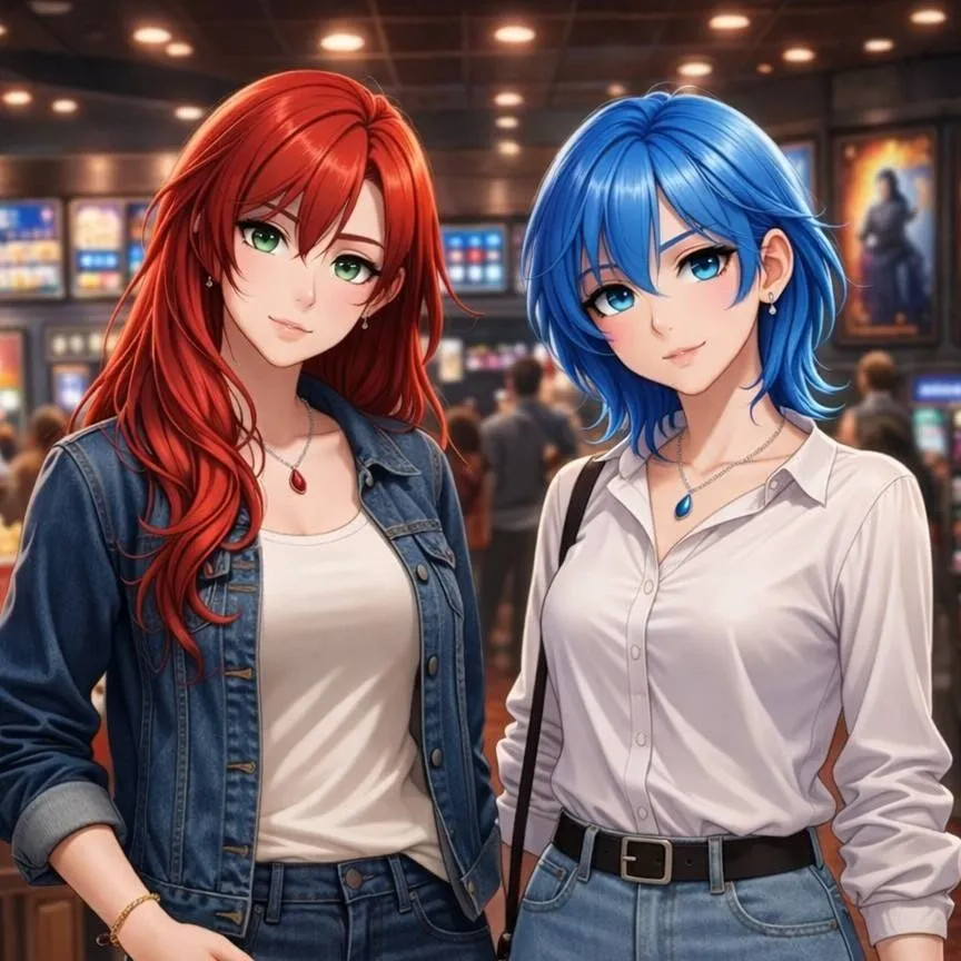 chat with ai character: Rika y Aya