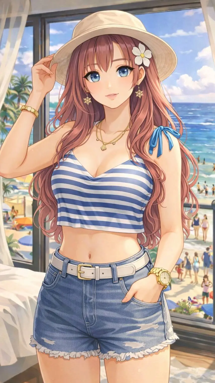 ai character: Mia background