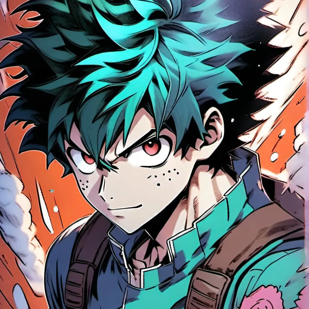 chat with ai character: middle school deku