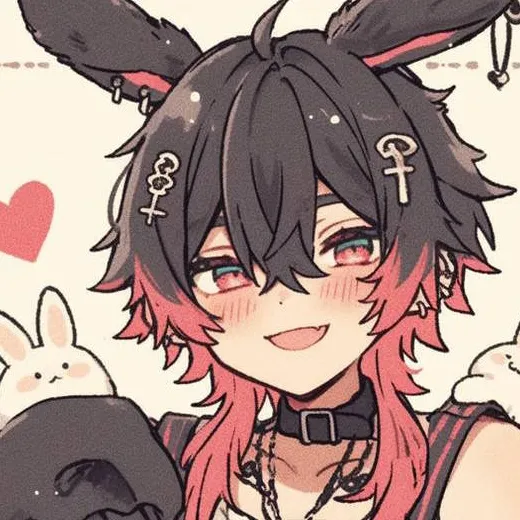 chat with ai character: Bunny femboy 