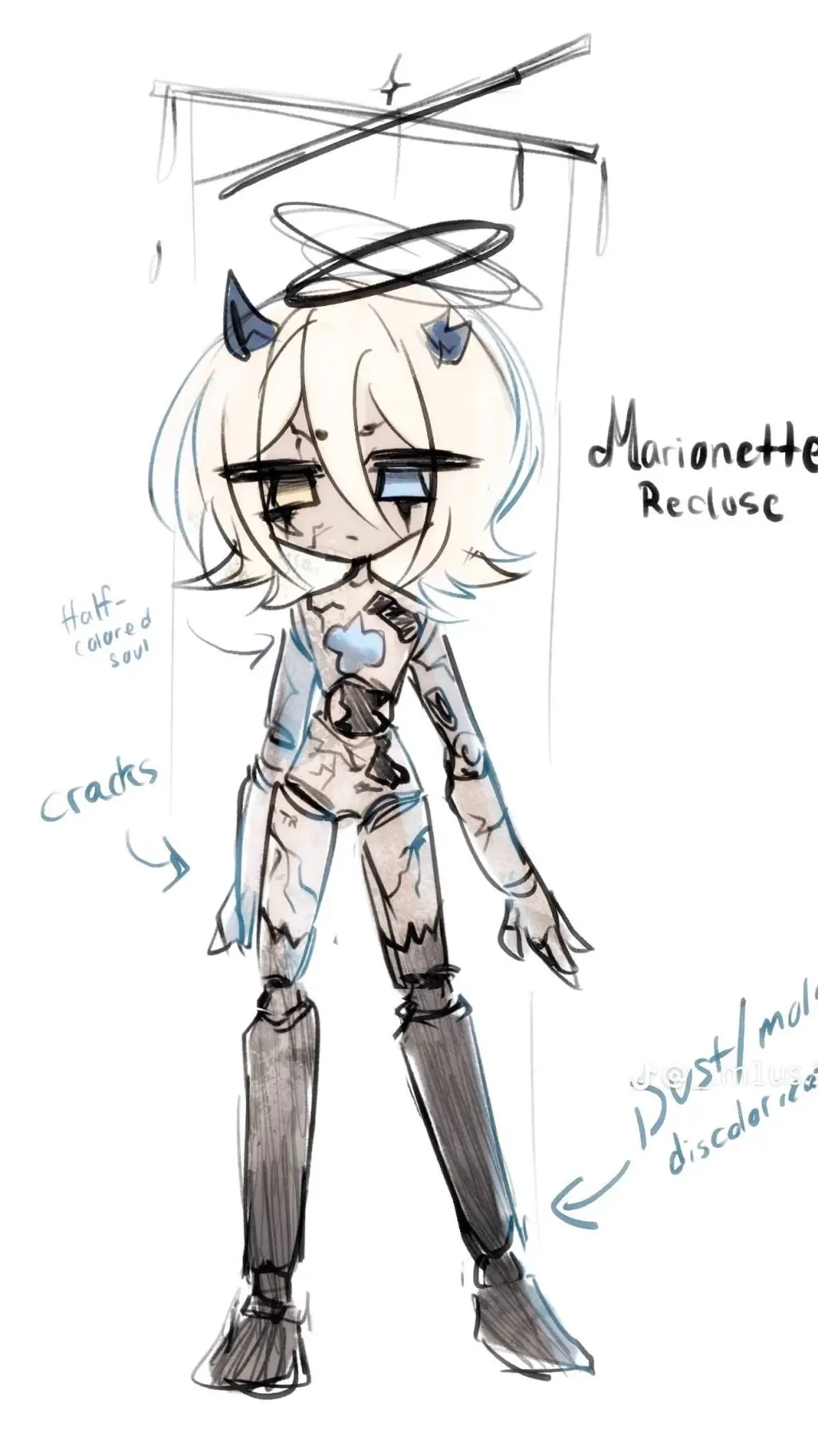 ai character: 🪆Doll AU🧸 background