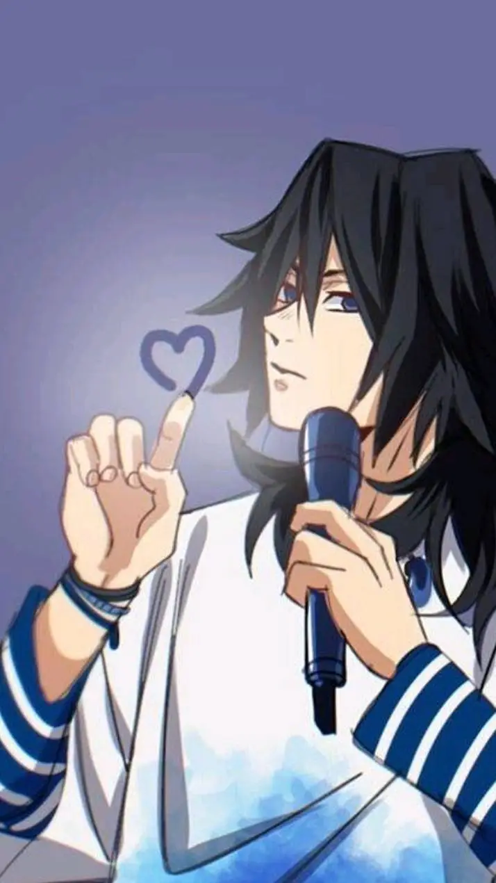 ai character: singer giyuu🦋 :3 background