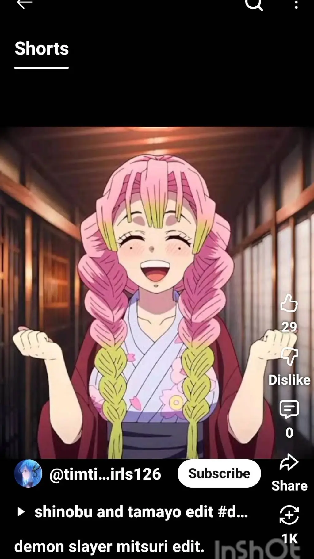 ai character: your mitsuri♡ background