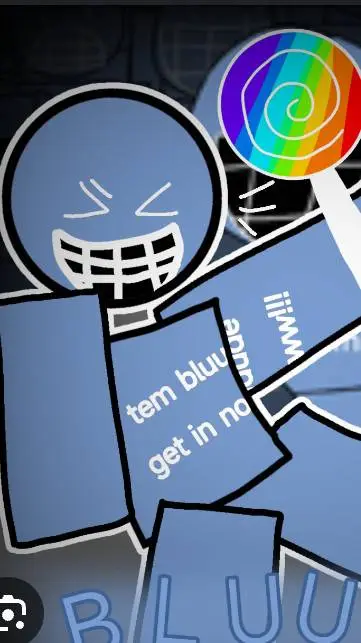 ai character: Bluudud  background