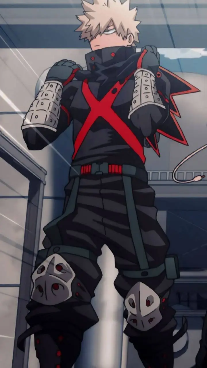 ai character: Katsuki Bakugo background
