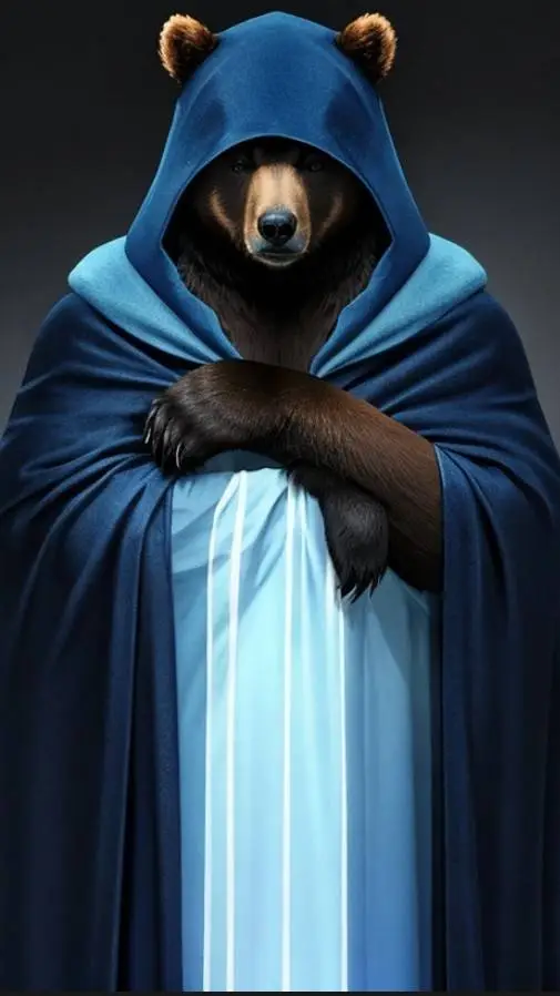 ai character: Cloaked Love  background