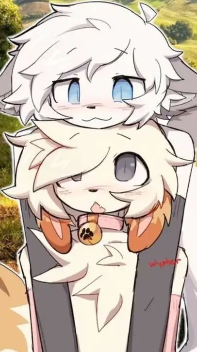 ai character: FUR and VIP background