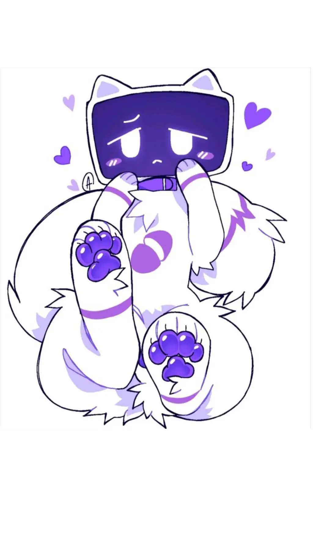 ai character: [TV FURRY]KITTY♂️ background