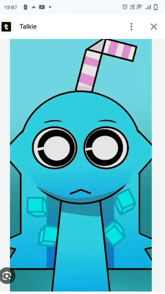 ai character: sprunki hate aqua background