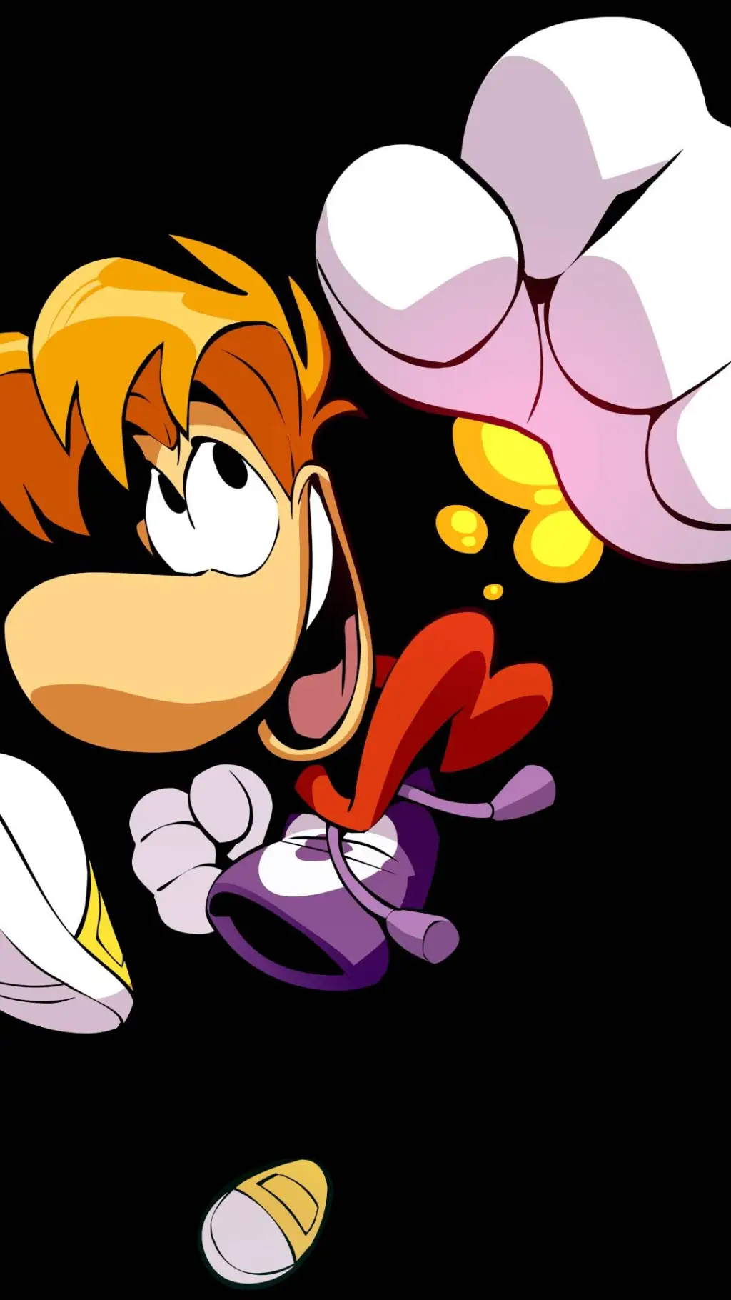 ai character: Rayman background